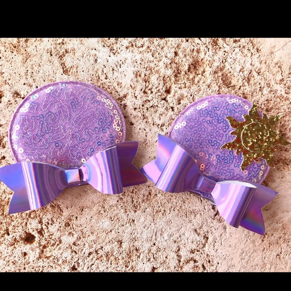 NEW Rapunzel Clip in Minnie Ears for Disney
